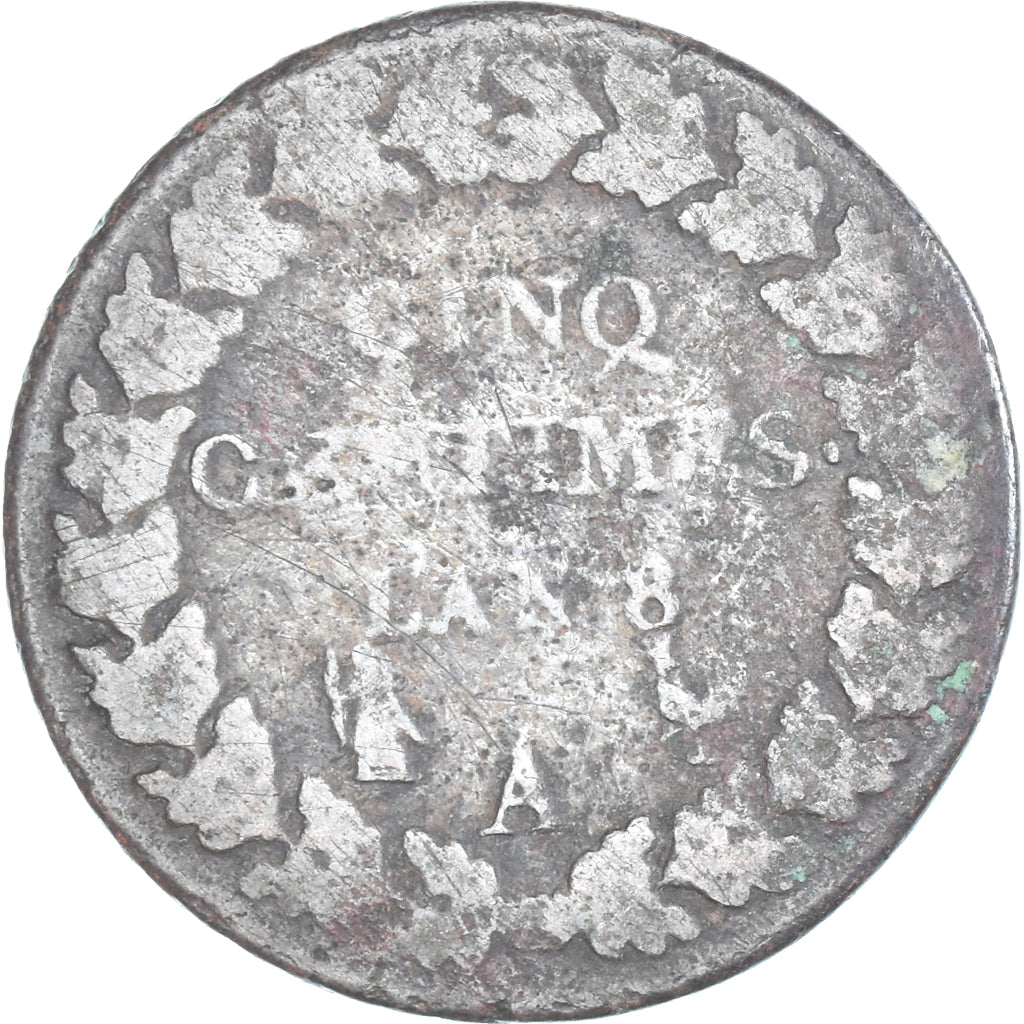 Munten, Frankrijk, Dupré, 5 Centimes, AN 8, Paris, FR, Koper, Gadoury:126