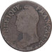 Moneda, Francia, Dupré, 5 Centimes, AN 8, Paris, BC+, Cobre, Gadoury:126