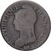 Moneda, Francia, Dupré, 5 Centimes, AN 8, Paris, BC+, Cobre, Gadoury:126