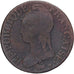 Moneda, Francia, Dupré, 5 Centimes, AN 8, Paris, BC+, Cobre, Gadoury:126