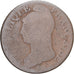 Moneda, Francia, Dupré, 5 Centimes, AN 8/5, Paris, BC, Cobre, Gadoury:126a