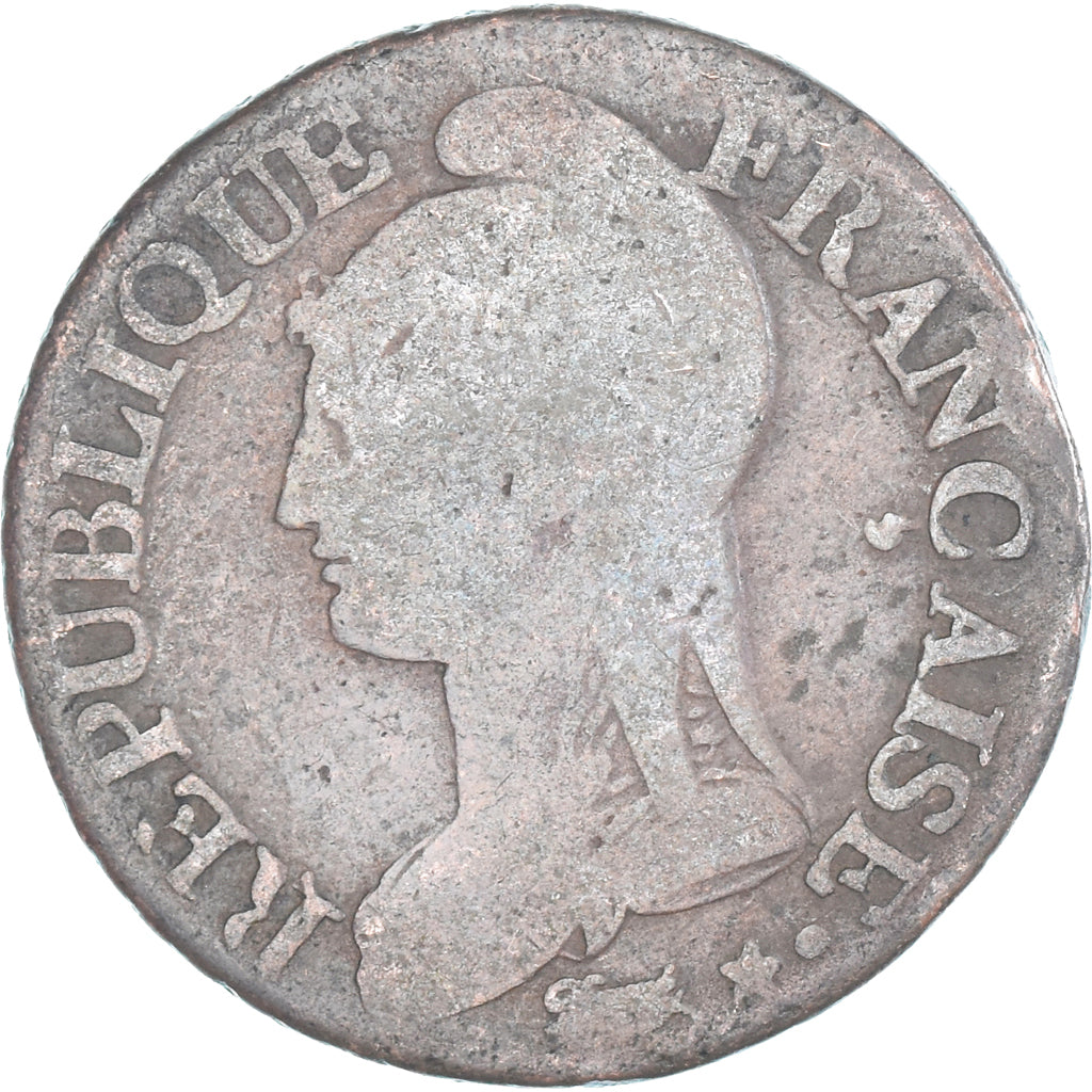 Moneta, Francja, Dupré, 5 Centimes, AN 8/5, Paris, VF(20-25), Miedź