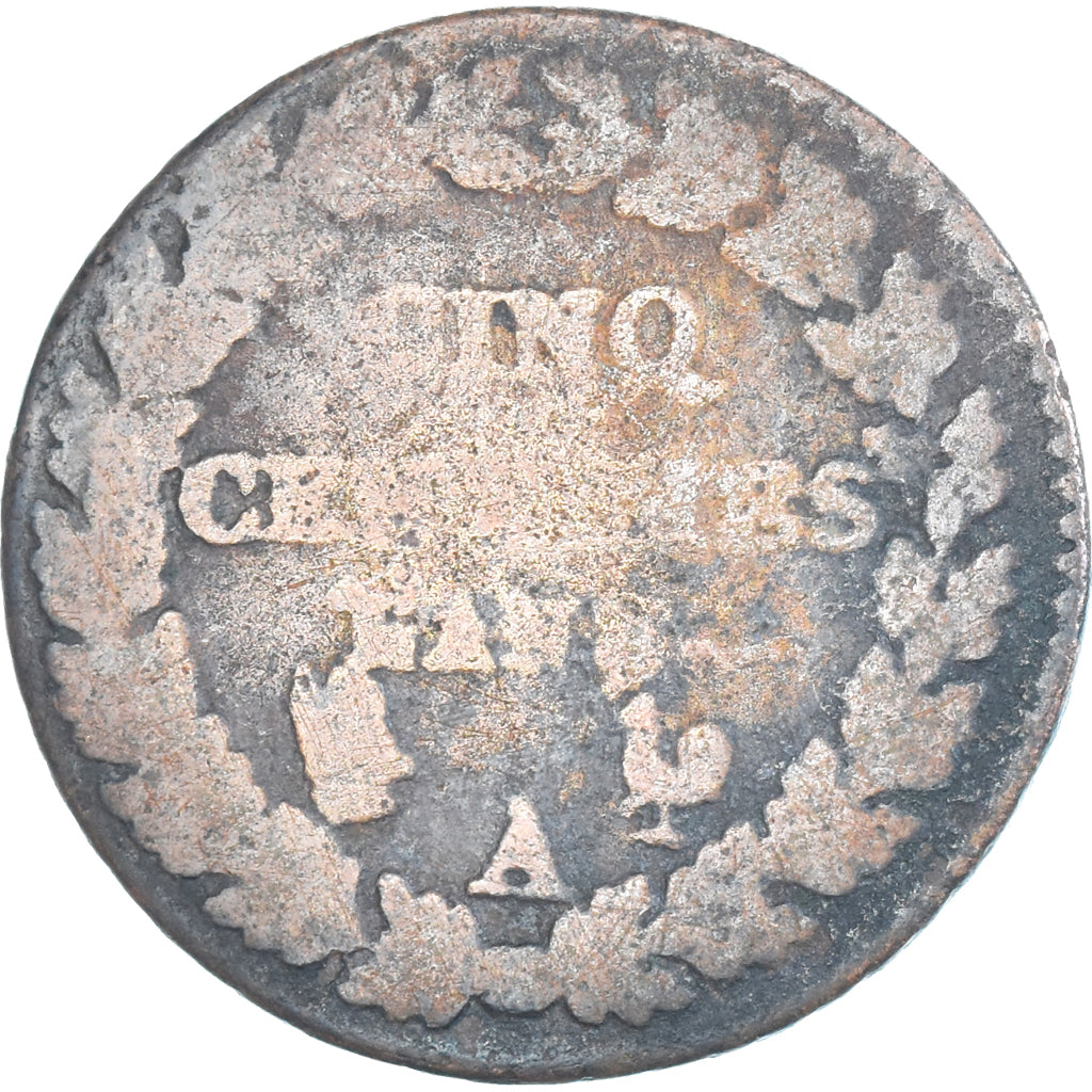 Coin, France, Dupré, 5 Centimes, An 8/7, Paris, F(12-15), Copper, Gadoury:126a