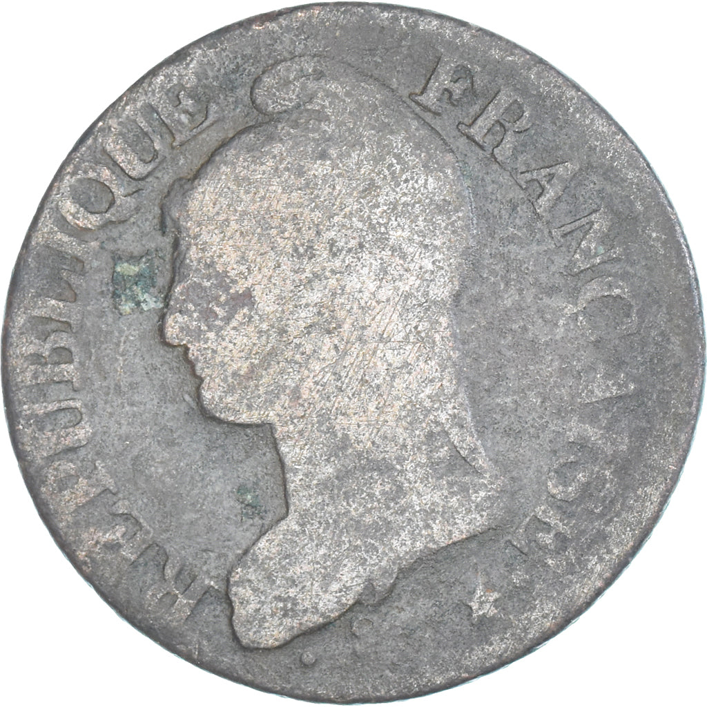 Moneda, Francia, Dupré, 5 Centimes, AN 8, Lille, BC, Cobre, Gadoury:126a