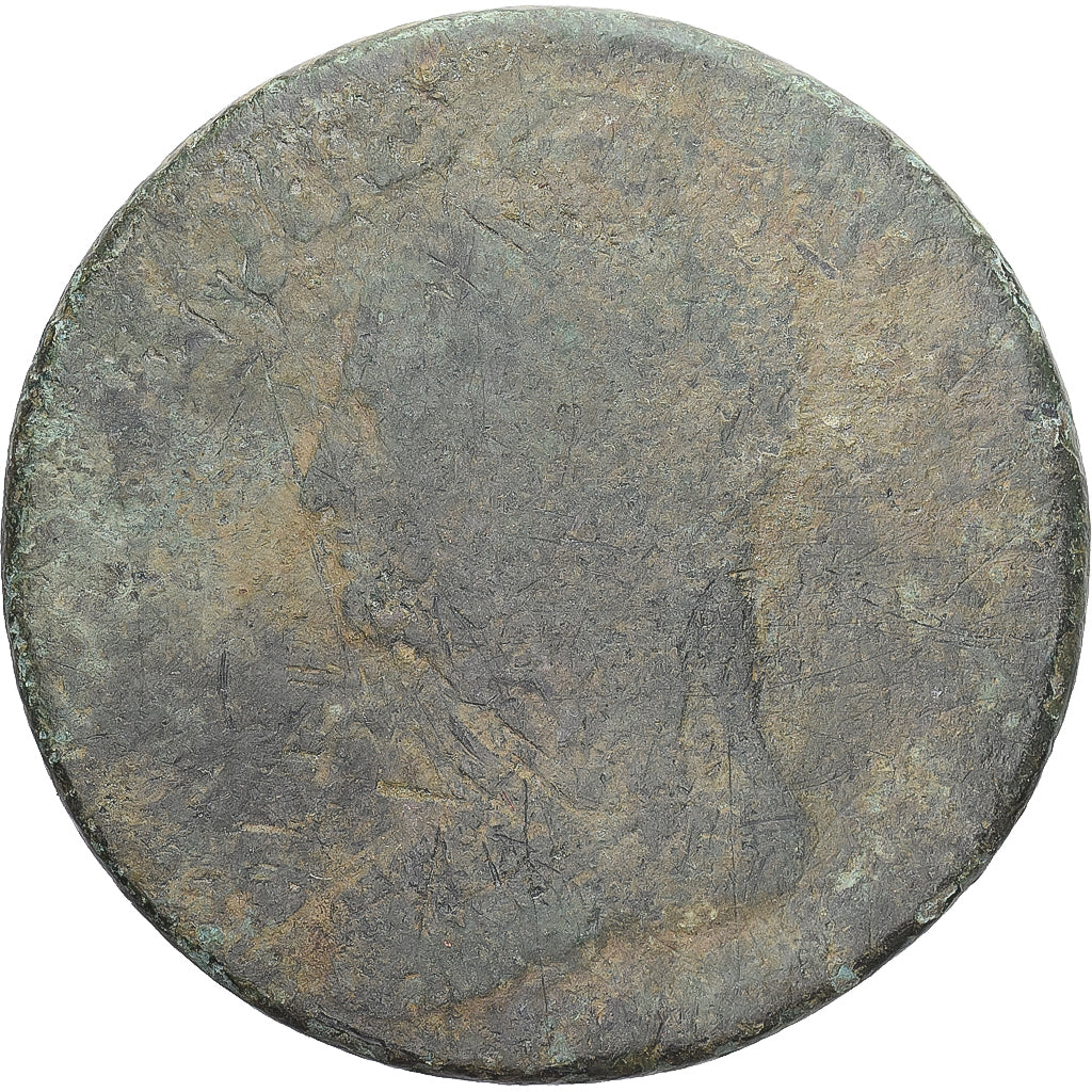 Moneda, Francia, Dupré, 5 Centimes, Paris, BC, Cobre, Gadoury:126/126a