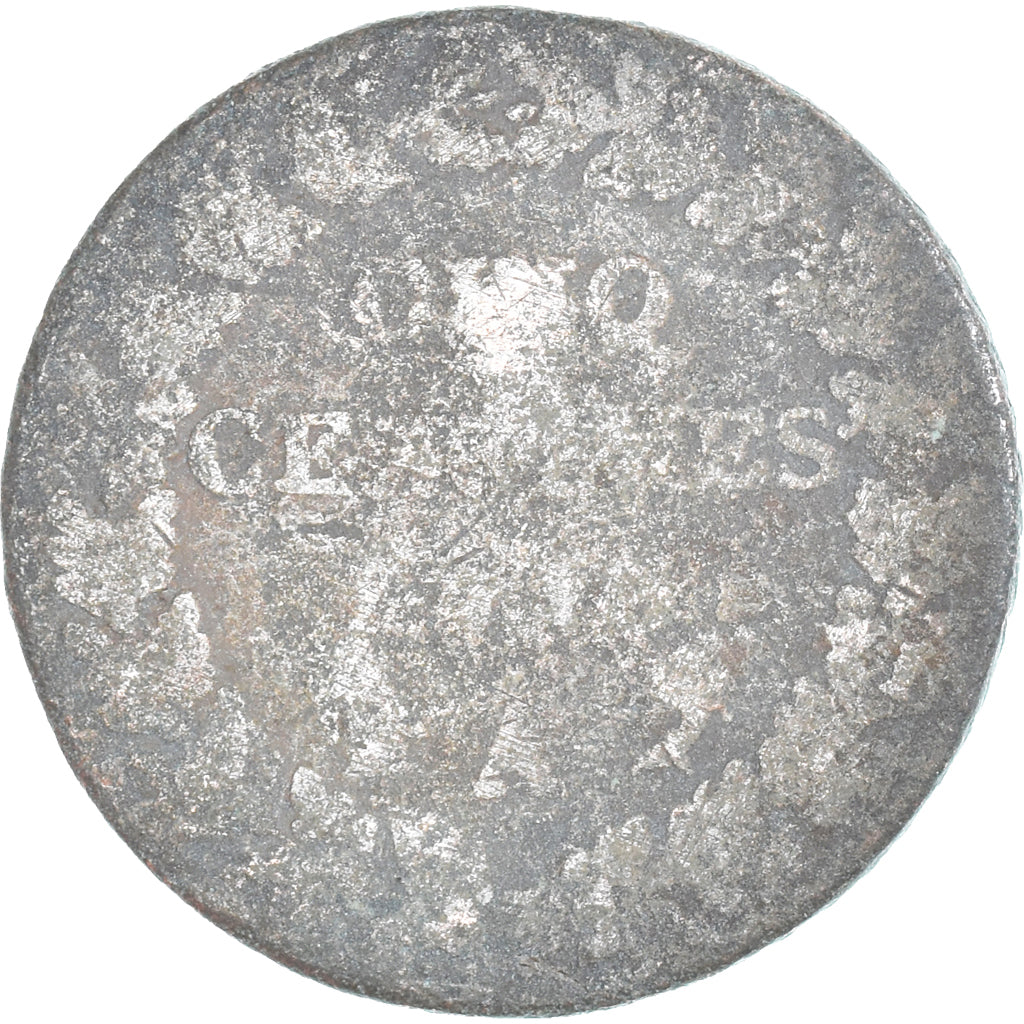 Munten, Frankrijk, Dupré, 5 Centimes, Paris, ZG, Koper, Gadoury:126/126a