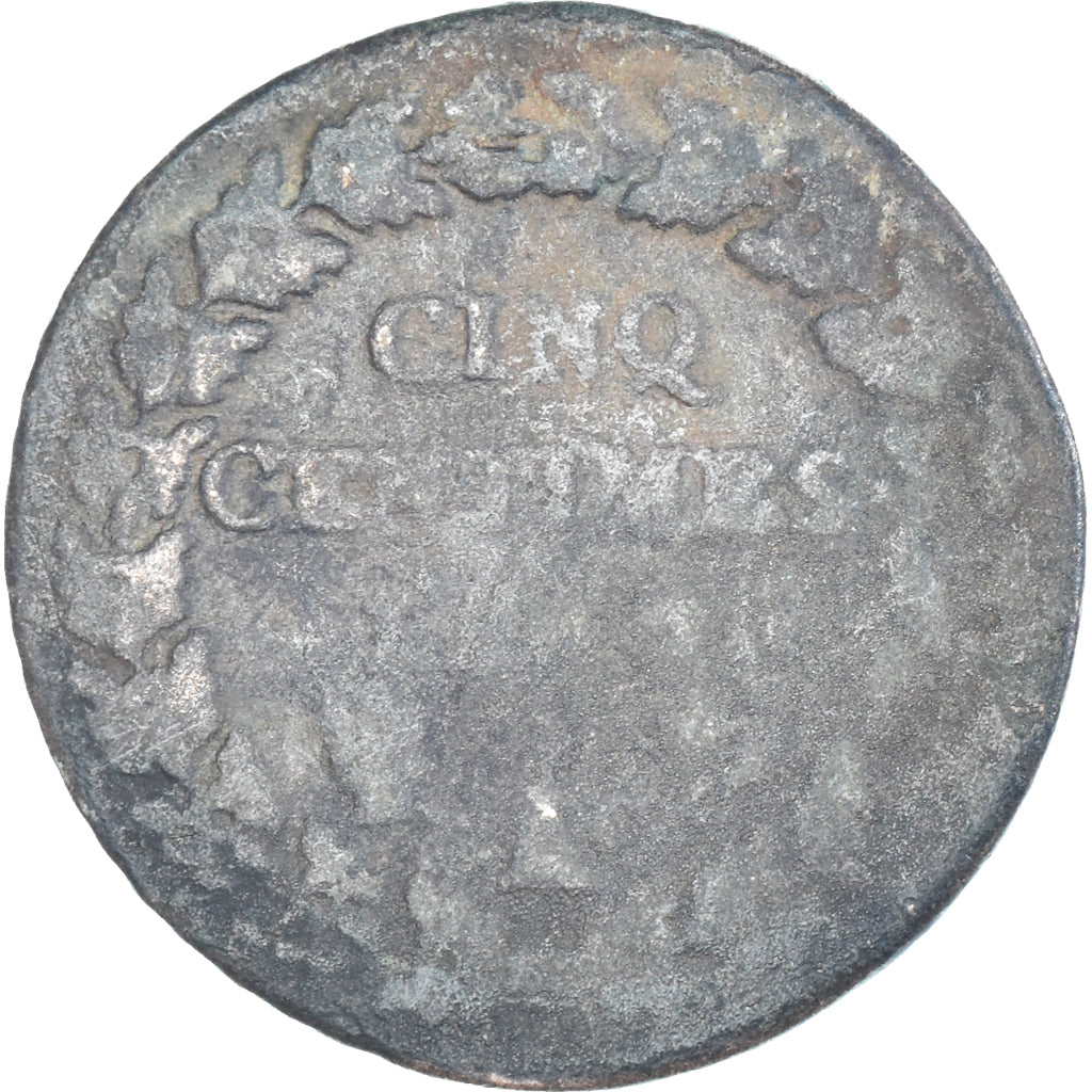 Coin, France, Dupré, 5 Centimes, Paris, F(12-15), Copper, Gadoury:126/126a