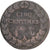Moneda, Francia, Dupré, 5 Centimes, Paris, BC+, Cobre, Gadoury:126/126a