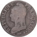 Moneda, Francia, Dupré, 5 Centimes, Paris, BC+, Cobre, Gadoury:126/126a
