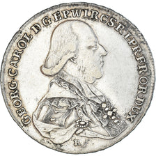 Moneta, Stati tedeschi, WURZBURG, Georg Karl, Thaler, 1795, Würzburg, BB