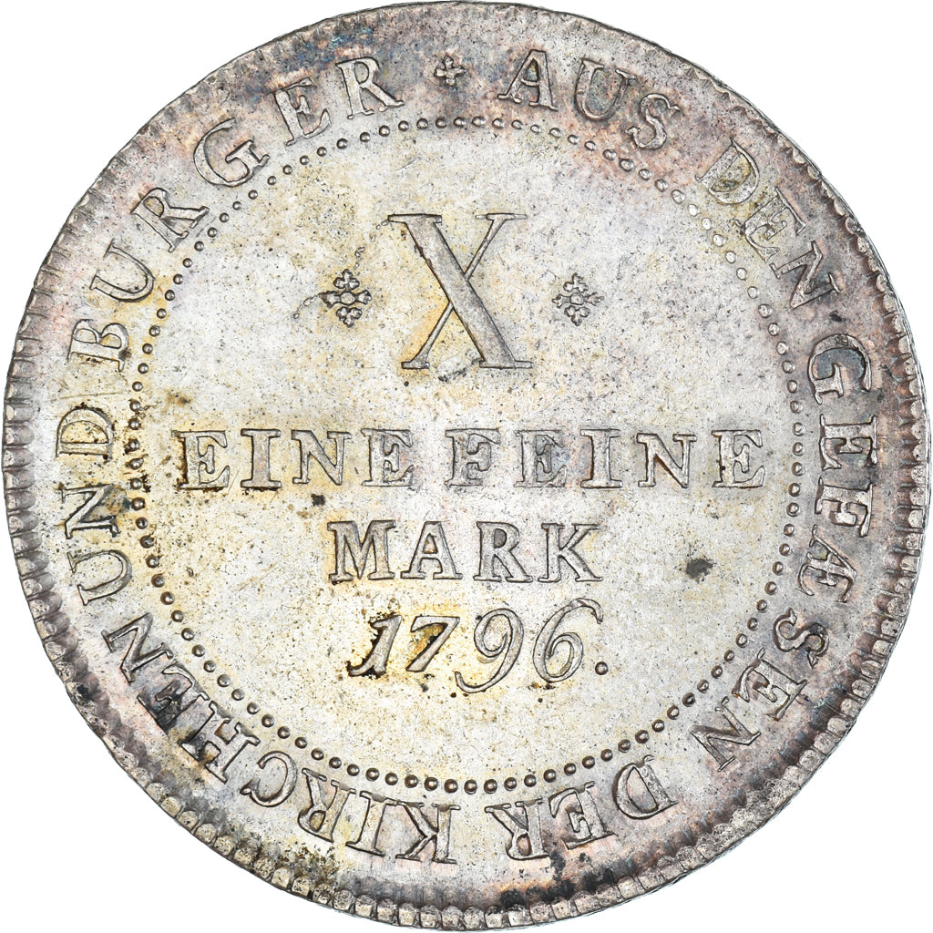 Monnaie, Etats allemands, FRANKFURT AM MAIN, Thaler, 1796, Frankfurt, TTB