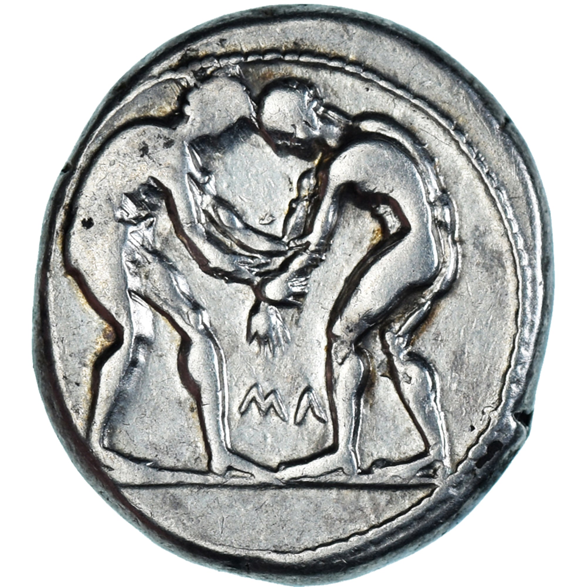 Coin, Pamphylia, Stater, ca. 420-370 BC, Aspendos, EF(40-45), Silver