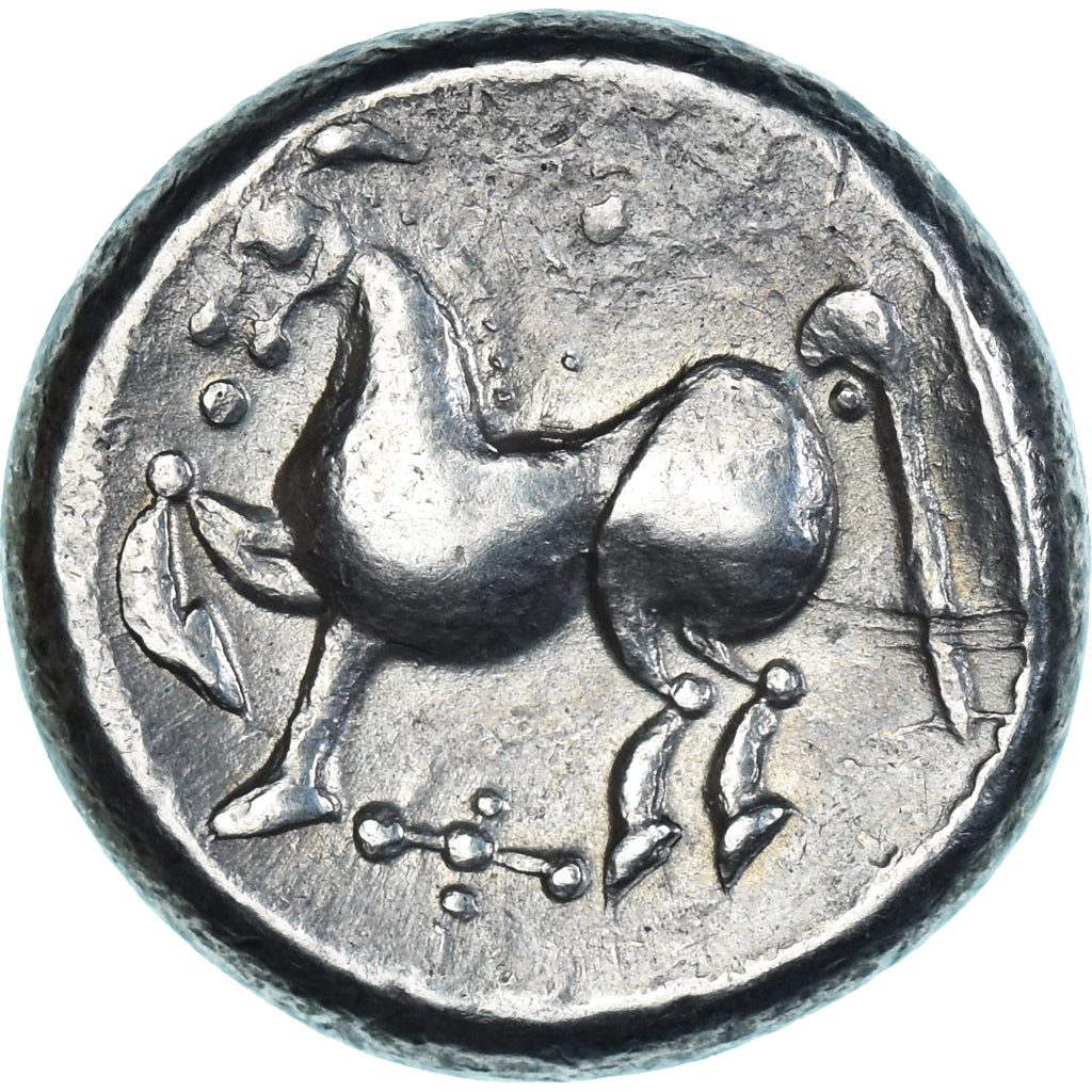 Eastern Europe, Danubian Celts, Tetradrachm, 2nd-1st century BC, Zilver, ZF+