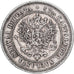 Munten, Finland, Alexander II, 2 Markkaa, 1872, Helsinki, ZF, Zilver, KM:7.2