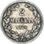 Moneda, Finlandia, Alexander II, 2 Markkaa, 1870, Helsinki, MBC, Plata, KM:7.1
