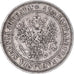 Moneda, Finlandia, Alexander II, 2 Markkaa, 1874, Helsinki, MBC, Plata, KM:7.2