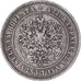 Moneda, Finlandia, Alexander II, 2 Markkaa, 1874, Helsinki, MBC, Plata, KM:7.2