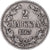 Moneda, Finlandia, Alexander II, 2 Markkaa, 1865, Helsinki, MBC, Plata, KM:7.1