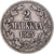 Moneda, Finlandia, Alexander II, 2 Markkaa, 1865, Helsinki, MBC, Plata, KM:7.1