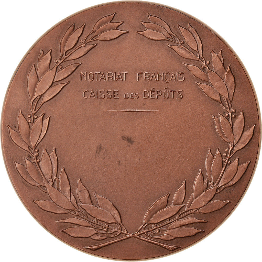 France, Médaille, Notary, Notariat Français, Caisse des Dépôts, Loisel