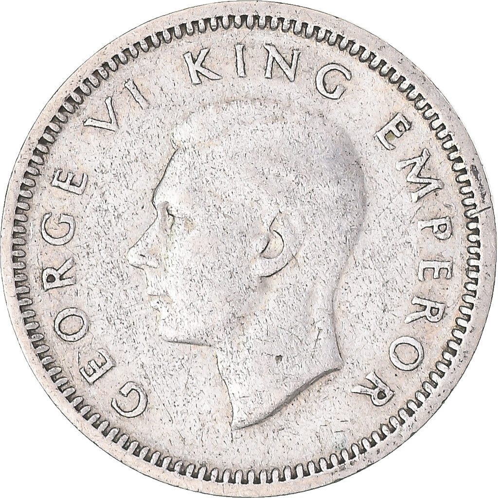 Moneta, Nowa Zelandia, George VI, 3 Pence, 1941, British Royal Mint, VF(30-35)