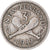 Moneta, Nowa Zelandia, George VI, 3 Pence, 1937, British Royal Mint, VF(30-35)