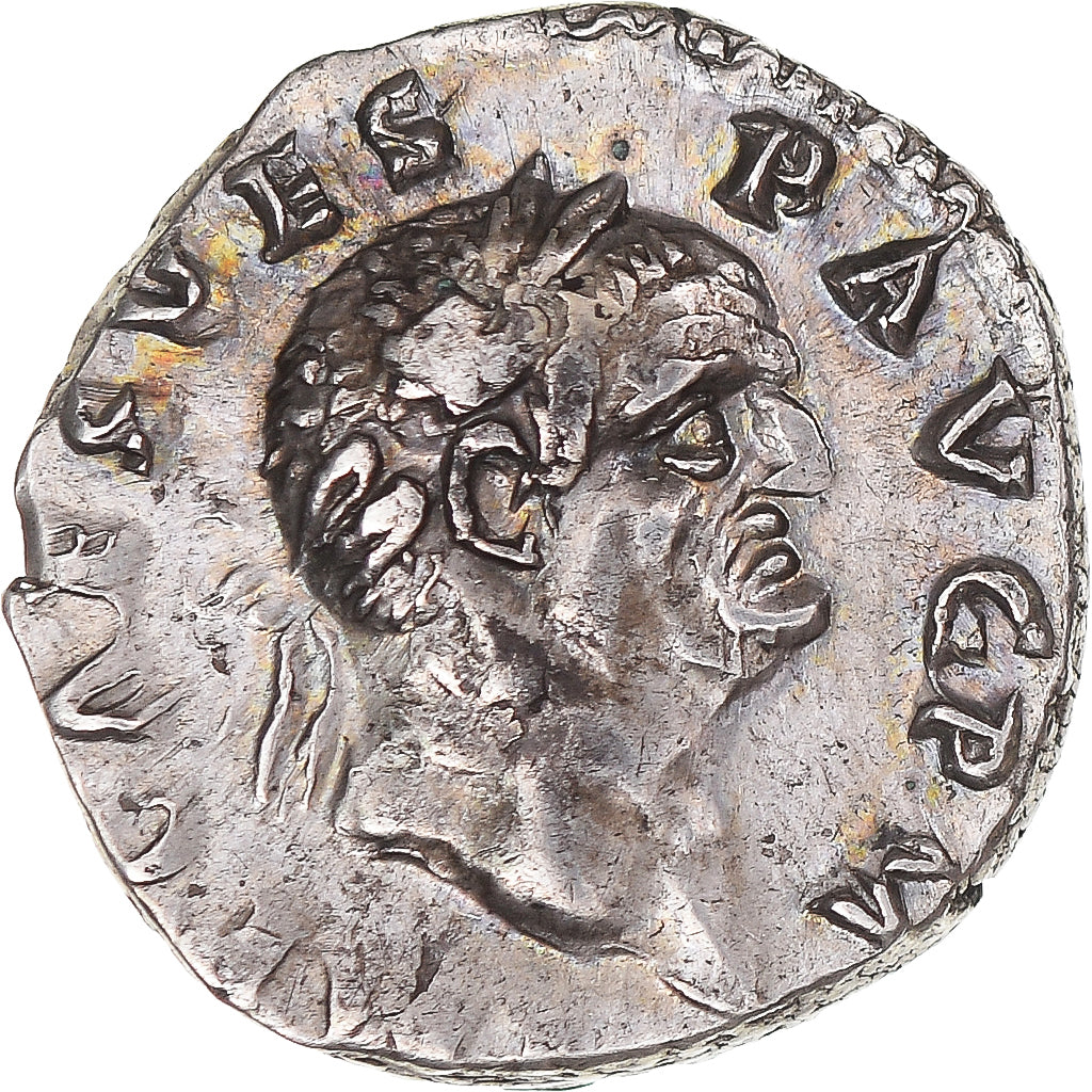Moeda, Vespasian, Denarius, 70-71, Rome, AU(50-53), Prata, RIC:30