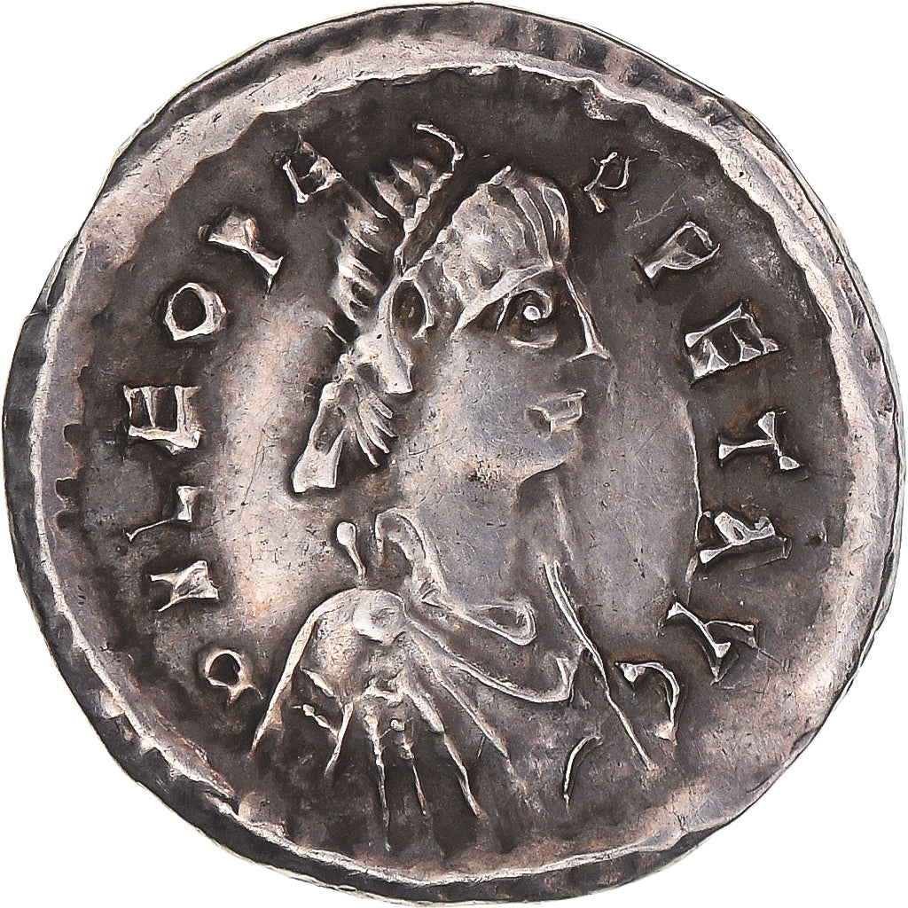 Leon I, Siliqua, 457-474, Constantinople, Argento, BB+, RIC:650