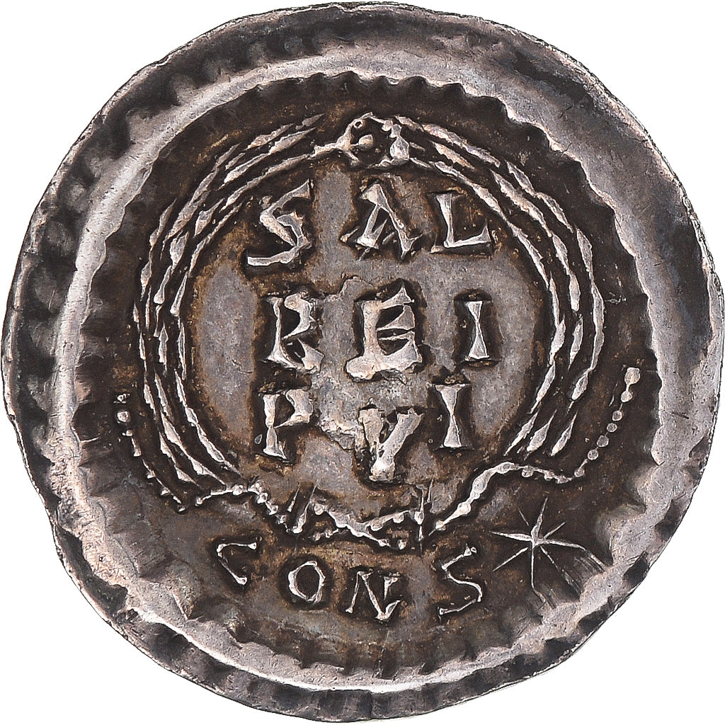 Leon I, Siliqua, 457-474, Constantinople, Argento, BB+, RIC:650