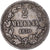 Moneda, Finlandia, Alexander II, 2 Markkaa, 1870, Helsinki, BC+, Plata, KM:7.1