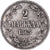 Munten, Finland, Alexander II, 2 Markkaa, 1865, Helsinki, ZF, Zilver, KM:7.1
