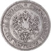 Moneda, Finlandia, Alexander II, 2 Markkaa, 1874, Helsinki, BC+, Plata, KM:7.2