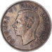 Moneta, Nowa Zelandia, George VI, Centennial, 1/2 Crown, 1940, British Royal