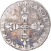 Moneta, Francia, Charles X, 1/4 Ecu, 1591, Paris, MB+, Argento, Gadoury:521