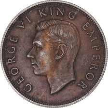 Monnaie, Nouvelle-Zélande, George VI, Centenaire, 1/2 Crown, 1940, Royal Mint