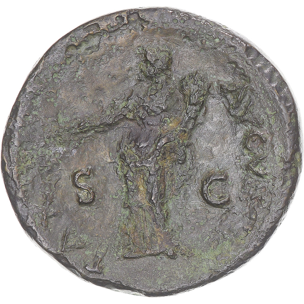 Vitellius, Sestertius, 69, Rome, Bronze, EF(40-45), RIC:118