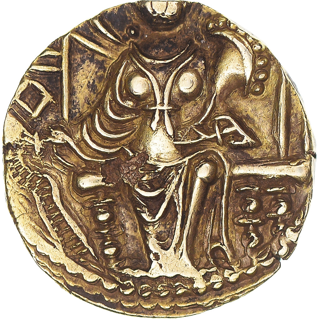 Coin, Kushan Empire, Vasu Deva II, Dinar, 290-310, EF(40-45), Gold