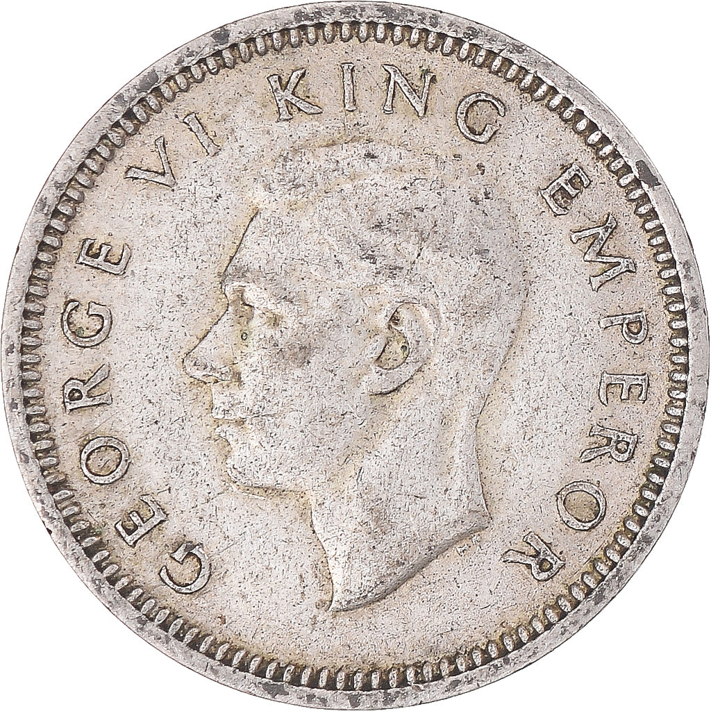 Coin, New Zealand, George VI, 3 Pence, 1939, British Royal Mint, EF(40-45)