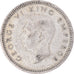Moneda, Nueva Zelanda, George VI, 3 Pence, 1940, British Royal Mint, BC+, Plata