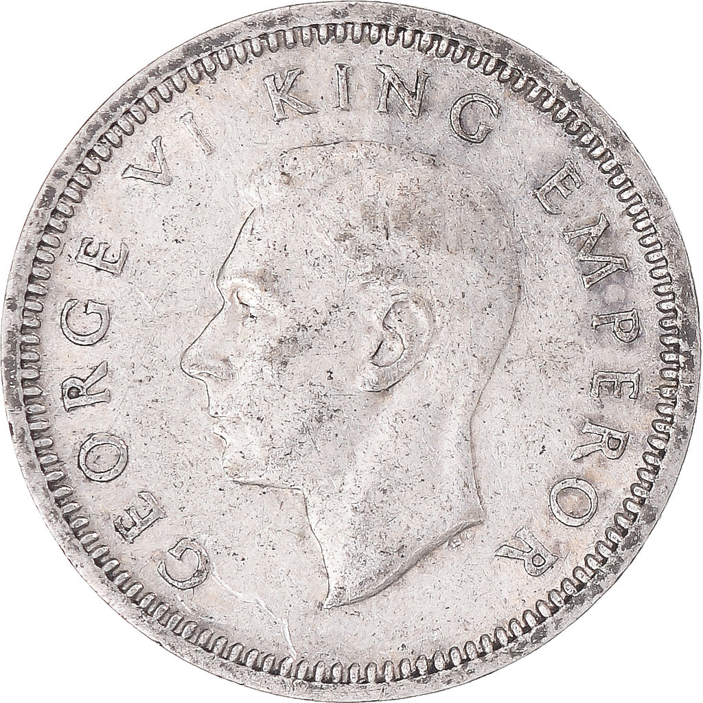 Moneta, Nowa Zelandia, George VI, 3 Pence, 1946, British Royal Mint, EF(40-45)