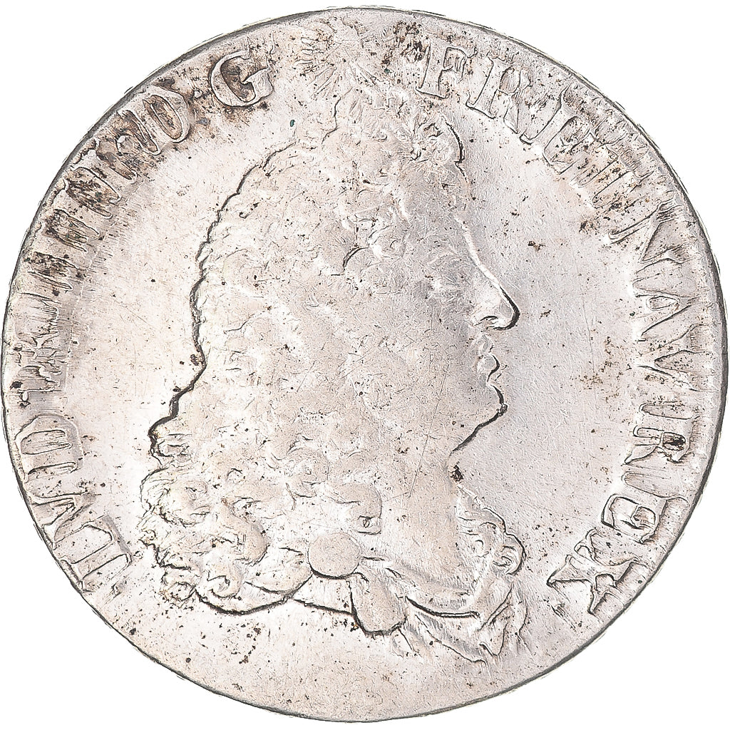 Coin, France, Louis XIV, 1/2 Écu de Flandre, 1686, Amiens, VF(30-35), Silver