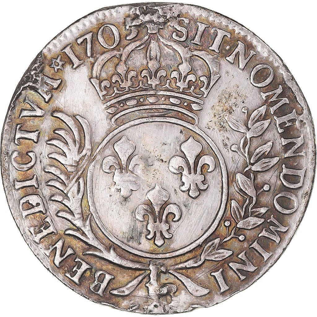 Moneta, Francja, Louis XIV, 33 Sols de Strasbourg aux insignes et aux palmes, 33