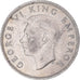 Coin, New Zealand, George VI, Centennial, 1/2 Crown, 1940, British Royal Mint