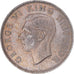 Coin, New Zealand, George VI, Centennial, 1/2 Crown, 1940, British Royal Mint