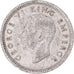 Moneta, Nowa Zelandia, George VI, 3 Pence, 1942, British Royal Mint, EF(40-45)