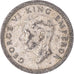 Coin, New Zealand, George VI, 3 Pence, 1946, British Royal Mint, VF(30-35)