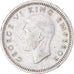 Moneta, Nowa Zelandia, George VI, 3 Pence, 1946, British Royal Mint, VF(30-35)