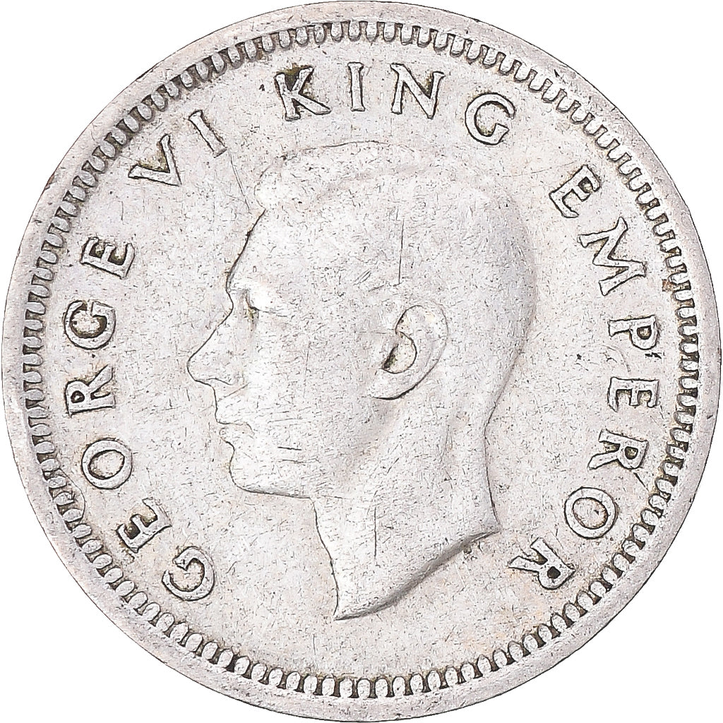 Moneta, Nowa Zelandia, George VI, 3 Pence, 1946, British Royal Mint, AU(50-53)