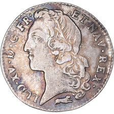 Moeda, França, Louis XV, 1/5 Écu au bandeau, 1767/6, Orléans, EF(40-45)