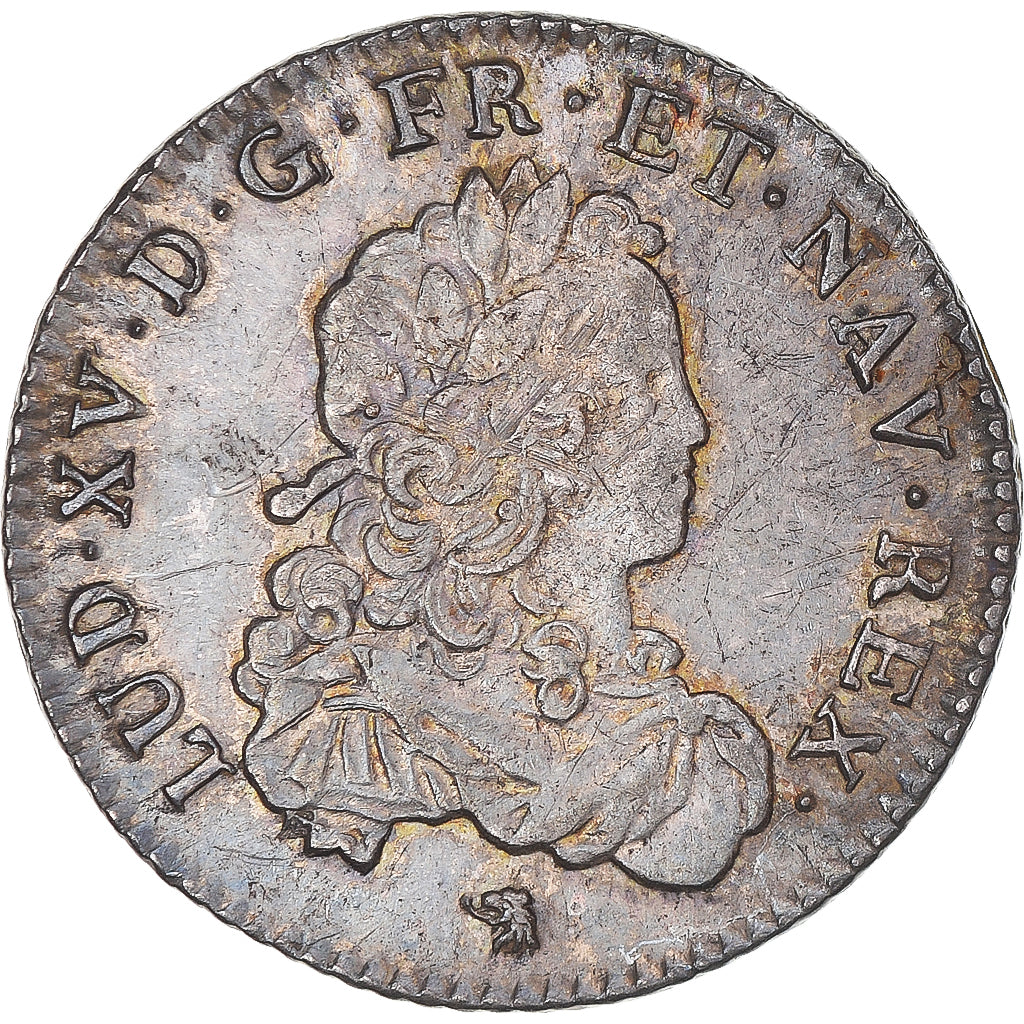Monnaie, France, Louis XV, 1/3 écu de France, 1721, Orléans, Flan neuf, TTB+